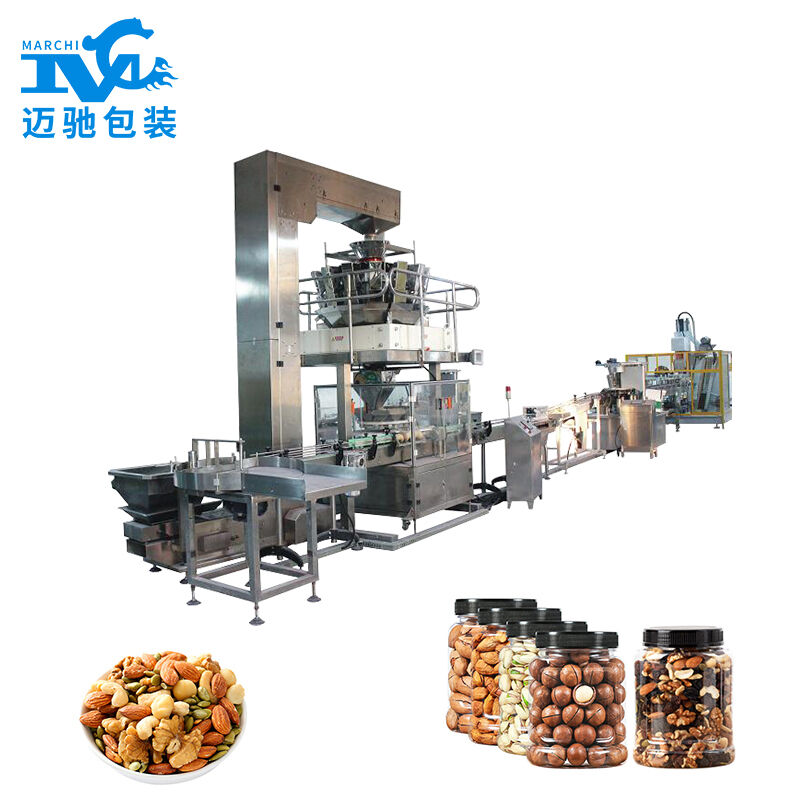 混（hún）合堅果灌裝機迎來了良好的機遇
