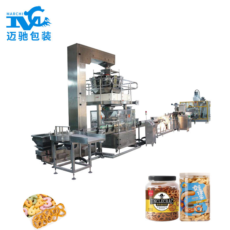 全自動罐裝（zhuāng）餅幹包裝機