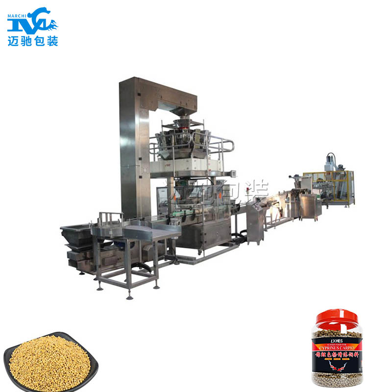 罐（guàn）裝寵物飼料（liào）灌裝機