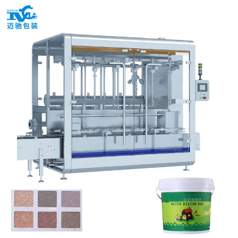 全自動（dòng）矽藻泥灌裝機