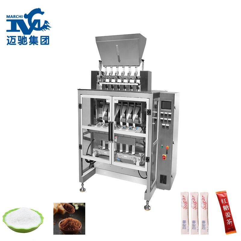 多列顆粒白糖包裝機的設（shè）備介紹和特（tè）征